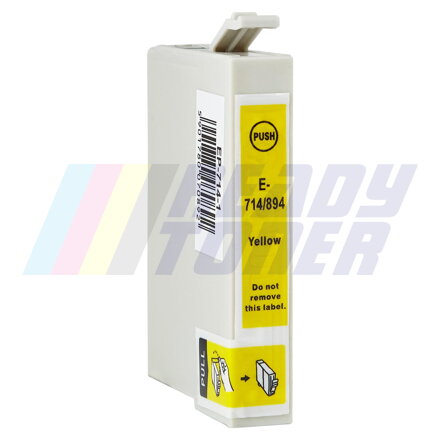 Atramentový cartridge Epson 714 (C13T07144011 / T0714) yellow (žltý), kompatibilný