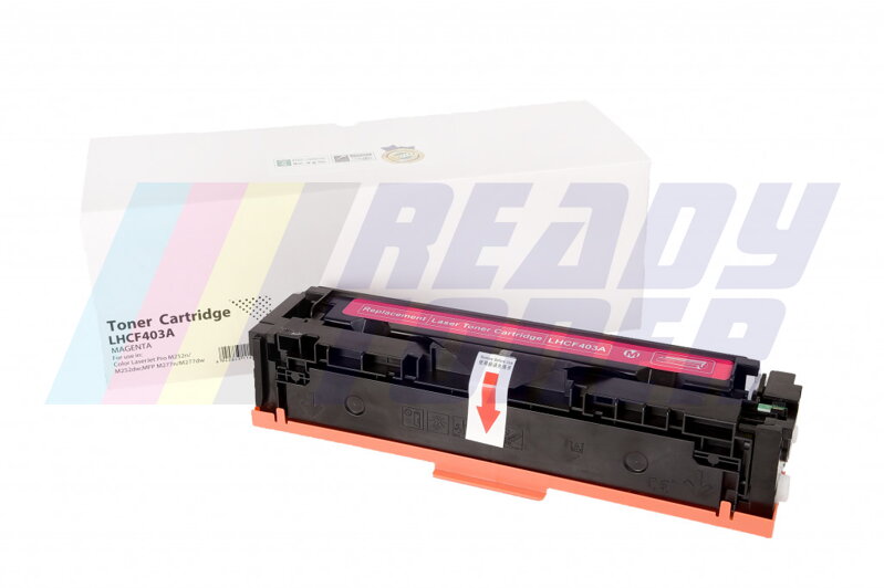 Laserový toner HP CF403A, magenta (purpurový), kompatibilný