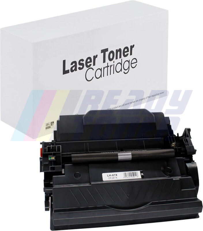 Laserový toner HP 87X (CF287X) black (čierny), kompatibilný